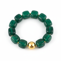 Bracelet perle - vert
