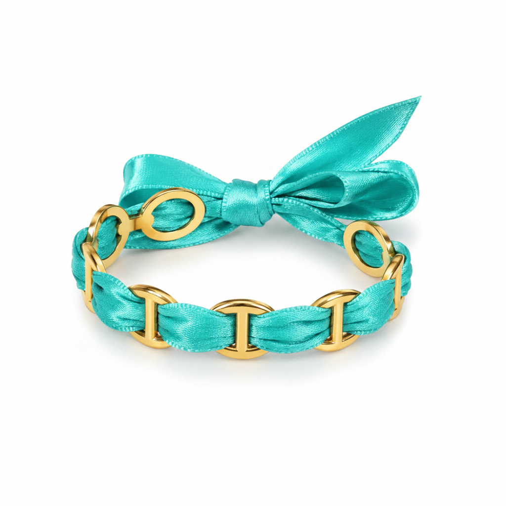Bracelet Lya - bleu océan