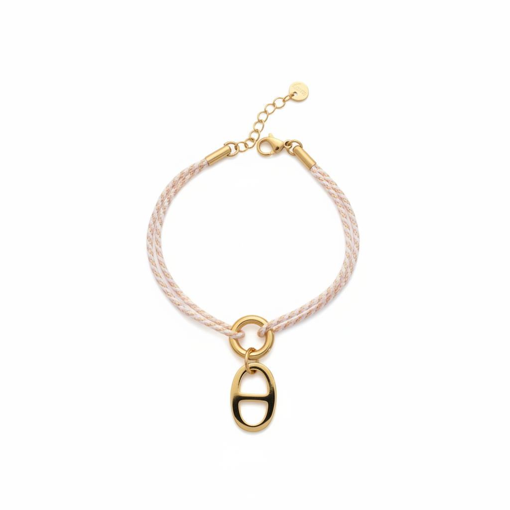 Bracelet cordon pendentif
