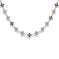Collier Zoé - bleu