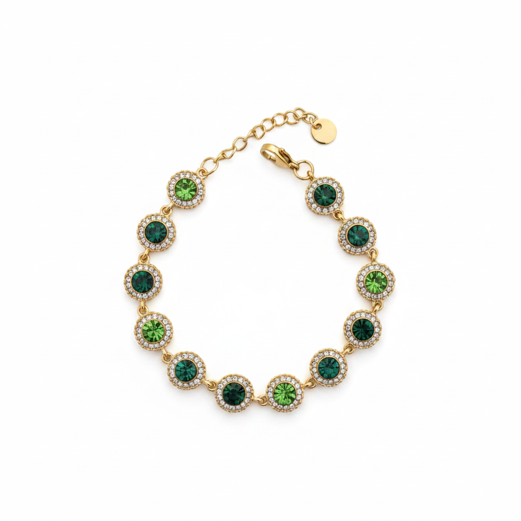 Bracelet Adèle - vert