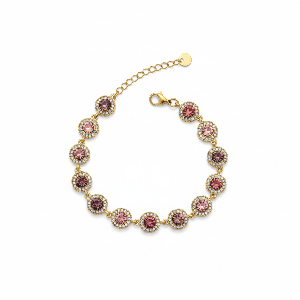 Bracelet Adèle - rose