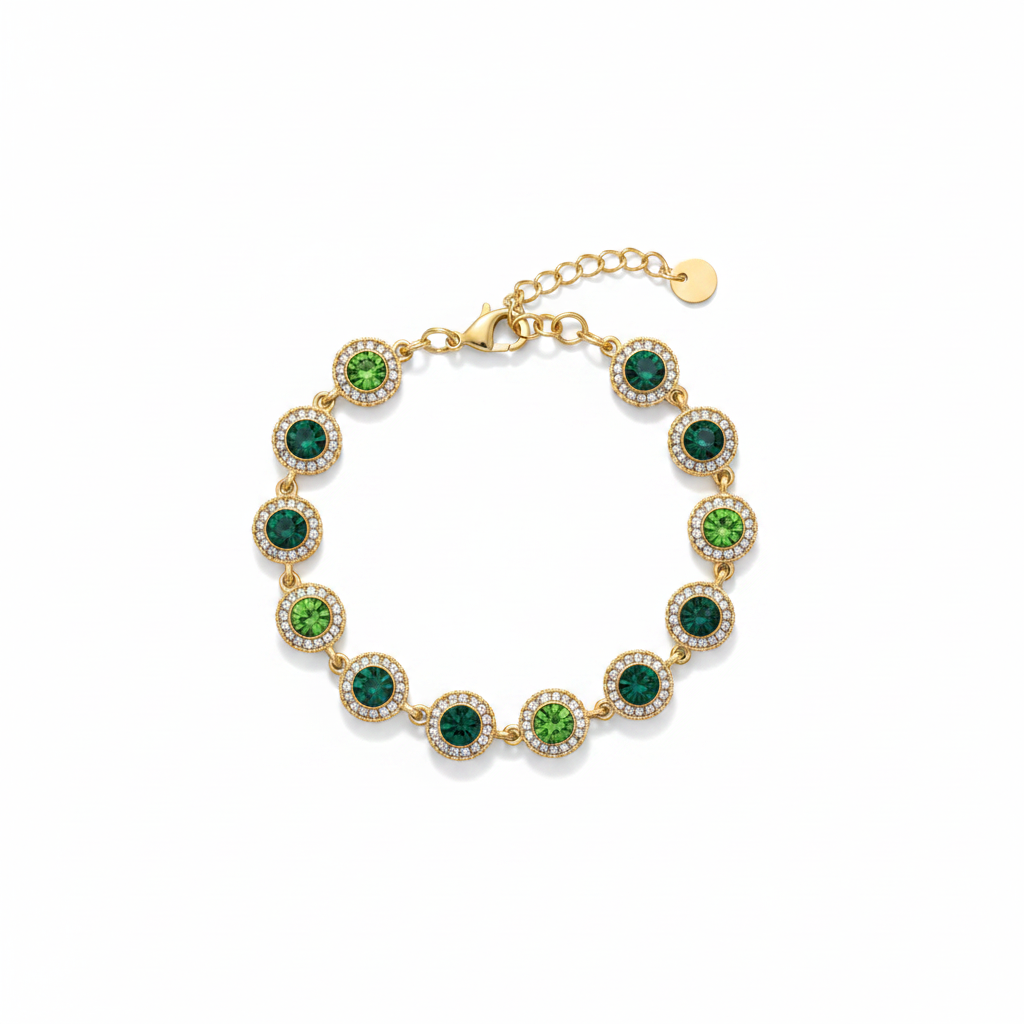 Bracelet Adèle - vert