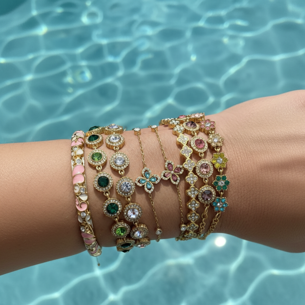 Bracelet Adèle - vert